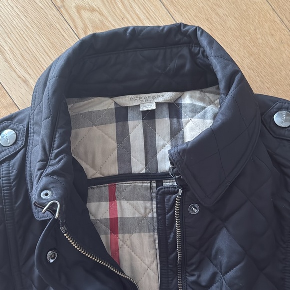 Black Burberry Quilted Jacket - AUTHENTIC - Picture 5 of 7